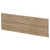 Napoli Bordalino Oak MDF 1700mm Front Bath Panel with Plinth Right Hand View