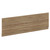 Napoli Bordalino Oak MDF 1700mm Front Bath Panel with Plinth Left Hand View