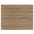 Napoli Bordalino Oak MFC 700mm End Bath Panel with Plinth Front View