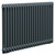 Colosseum Anthracite 600mm x 988mm Double Panel Radiator Left Hand View