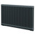 Colosseum Anthracite 600mm x 1164mm Double Panel Radiator Right Hand View