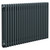 Colosseum Anthracite 600mm x 999mm Triple Panel Radiator Left Hand View