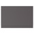 Oslo Gloss Grey MDF 800mm End Bath Panel Front View