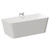 Palermo 1700mm x 740mm Square Double Ended Freestanding Back to Wall Bath Left Hand View thumbnail