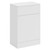 Modena Gloss White 500mm X 300mm Back To Wall Toilet Unit - Left View