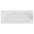 Monte Carlo 1700mm x 700mm 6 Jet Chrome V-Tec Textured Base Anti Slip Single Ended Whirlpool Bath View from Above Monte Carlo 1700mm x 700mm 6 Jet Chrome V-Tec Textured Base Anti Slip Single Ended Whirlpool Bath View from Above