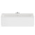 Slim Edge 1700mm x 750mm 12 Jet Chrome Easifit Double Ended Spa Bath Front View