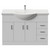Alexander James Gloss White 1200mm 3 Door Vanity Unit Front View thumbnail