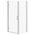 Series 6 Chrome 900mm x 760mm Hinged Door Shower Enclosure Right Hand View