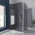 Series 9 Chrome 1200mm x 900mm Tinted Glass Sliding Door Shower Enclosure Lifestyle