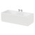 Legend 1600mm x 700mm Left Hand 12 Jet Chrome Flat Jet Single Ended Whirlpool Bath Right Hand View