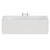 Metropole 1700mm x 700mm 6 Jet Chrome Flat Jet Double Ended Whirlpool Bath Front View