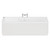 Legend 1700mm x 700mm Right Hand 12 Jet Chrome V-Tec Single Ended Whirlpool Bath Front View