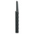 Boone Anthracite 360mm x 1600mm Horizontal Single Panel Radiator Side View