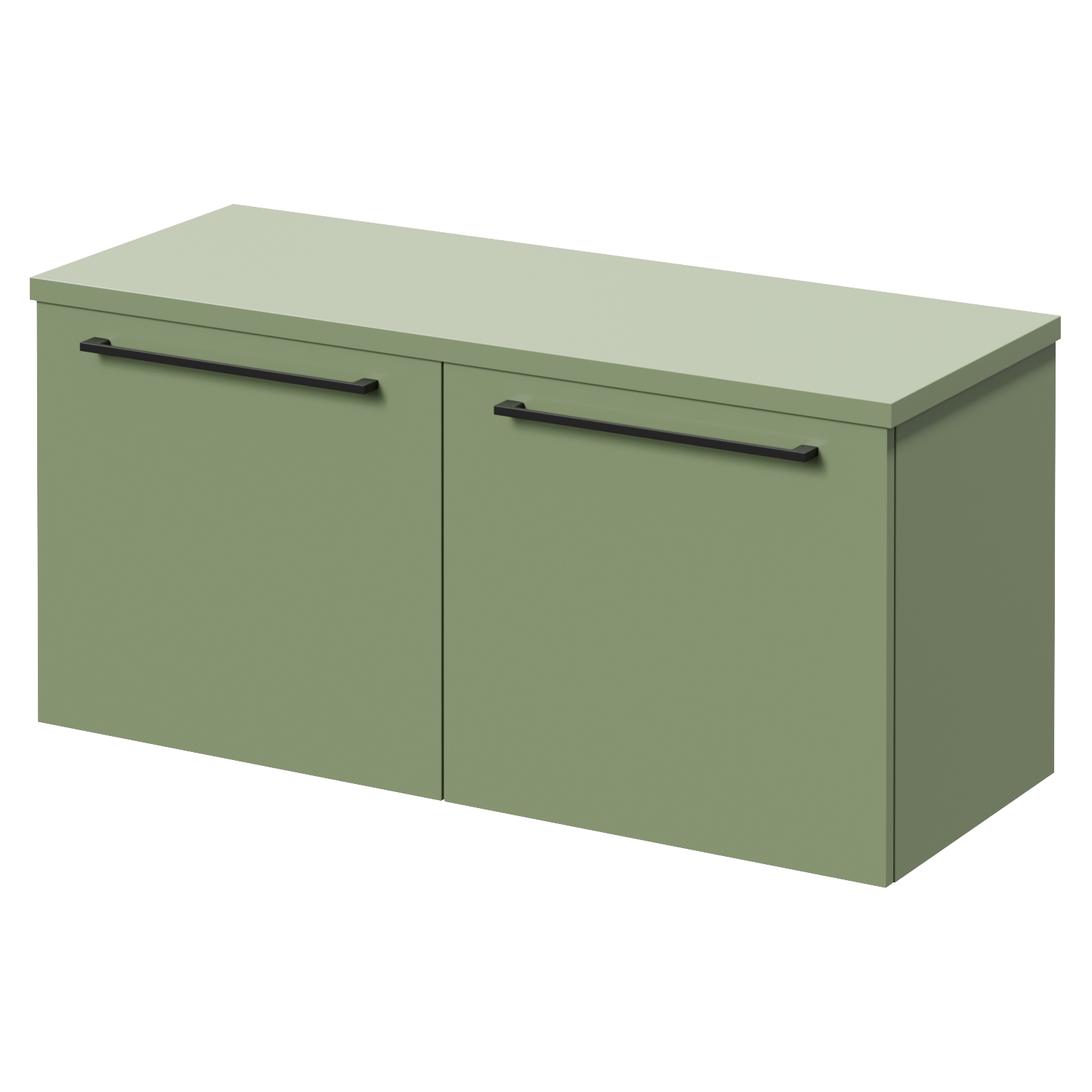 Napoli 390 Wall Mounted 2 Drawer Vanity Unit for Countertop Basins