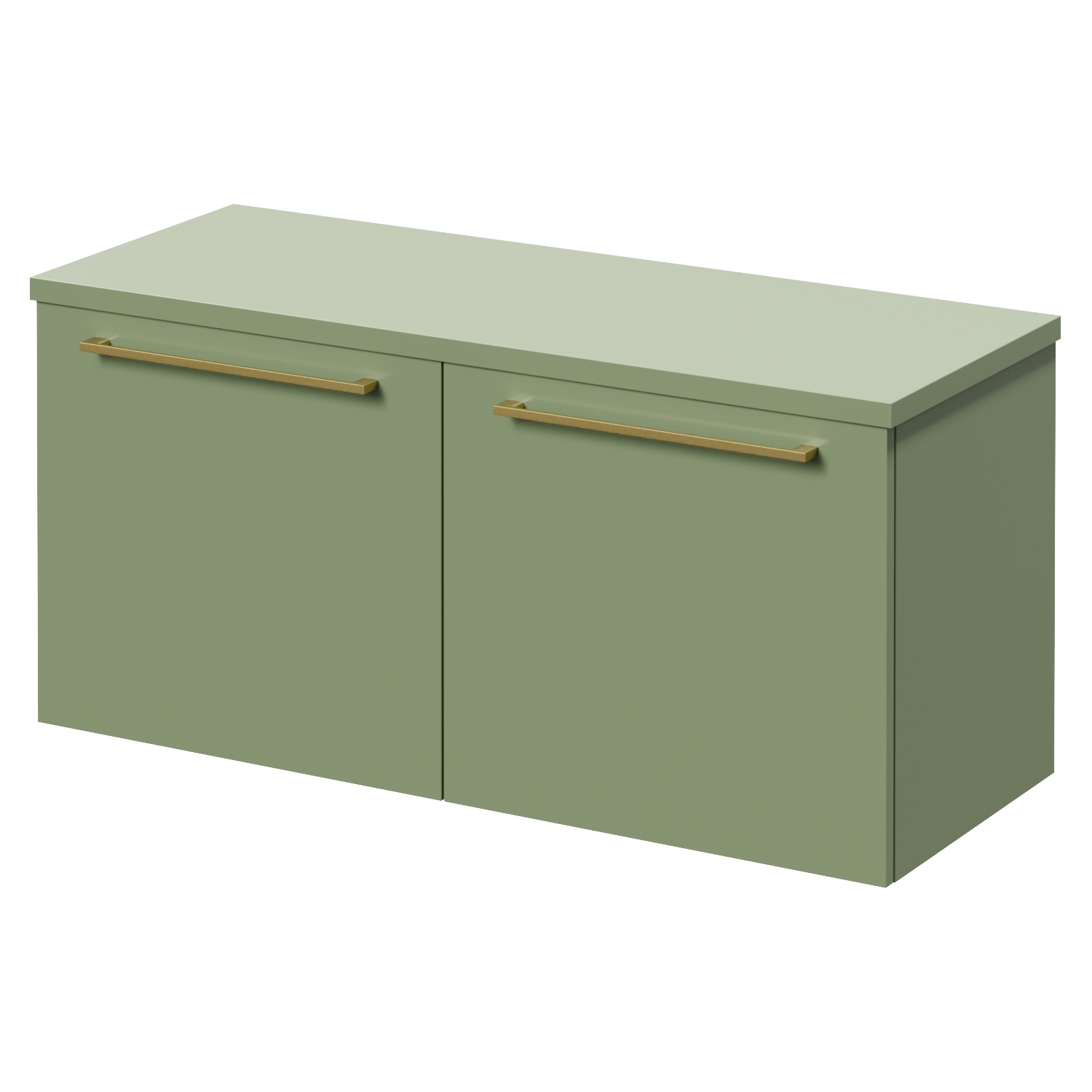 Napoli 390 Wall Mounted 2 Drawer Vanity Unit for Countertop Basins