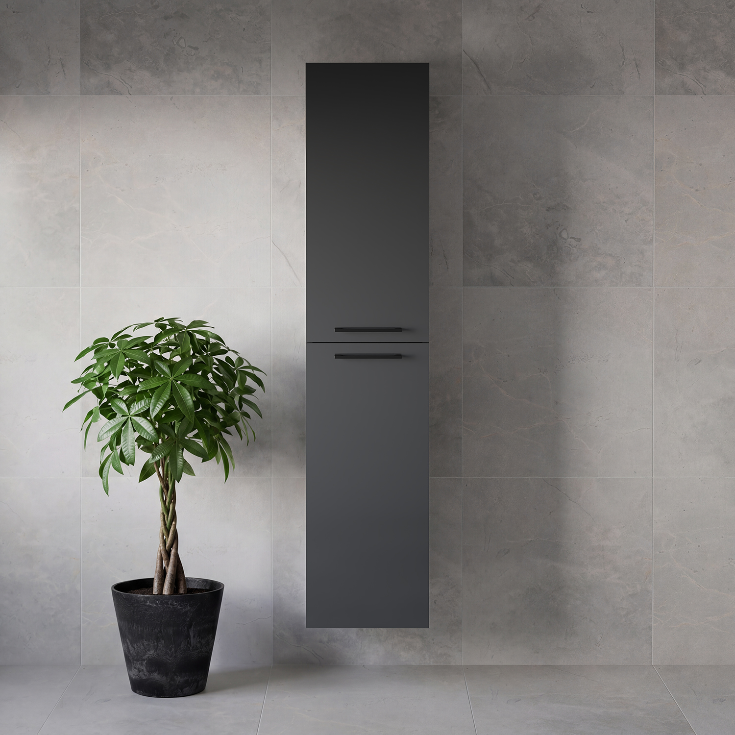 Napoli Wall Mounted 2 Door Storage Unit
