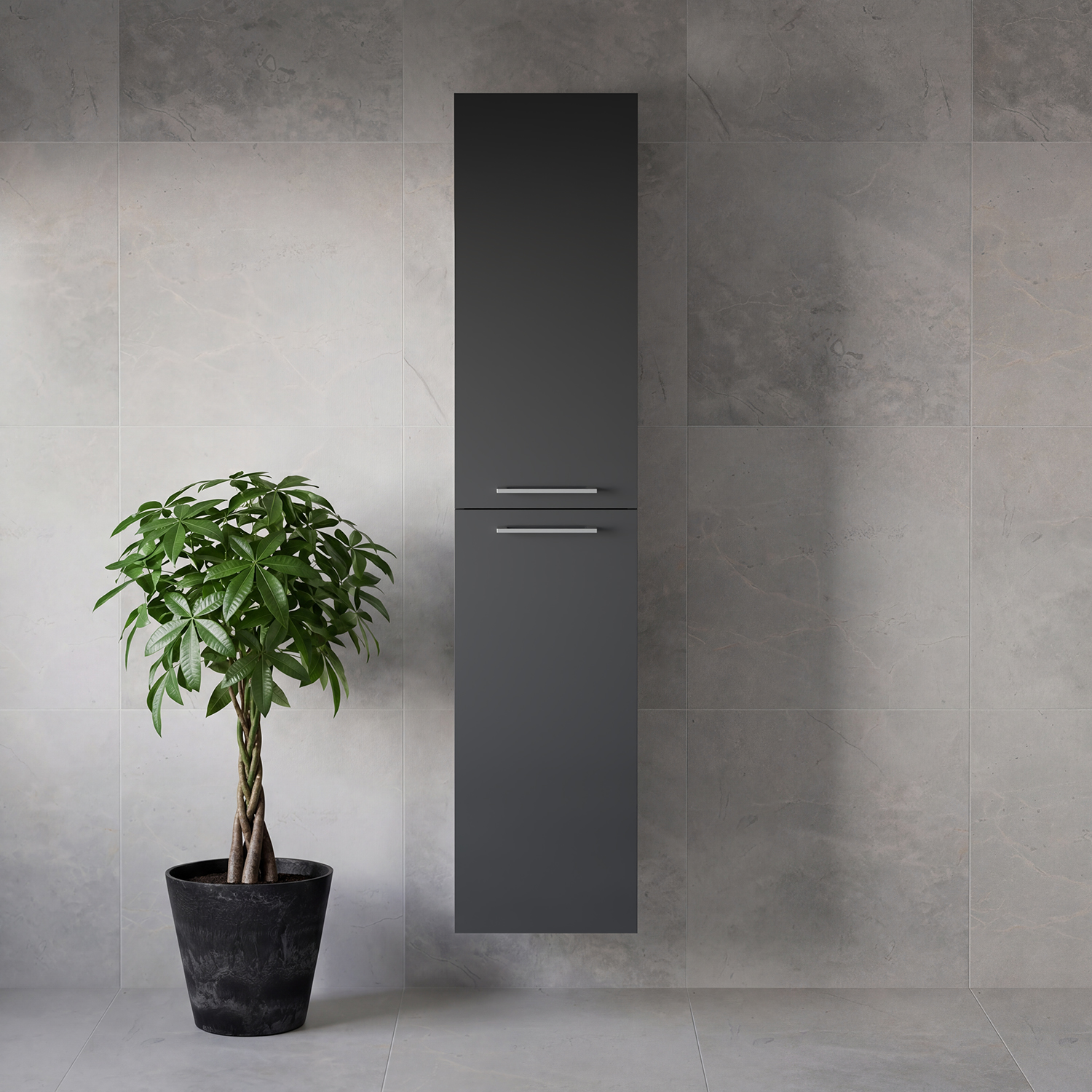 Napoli Wall Mounted 2 Door Storage Unit
