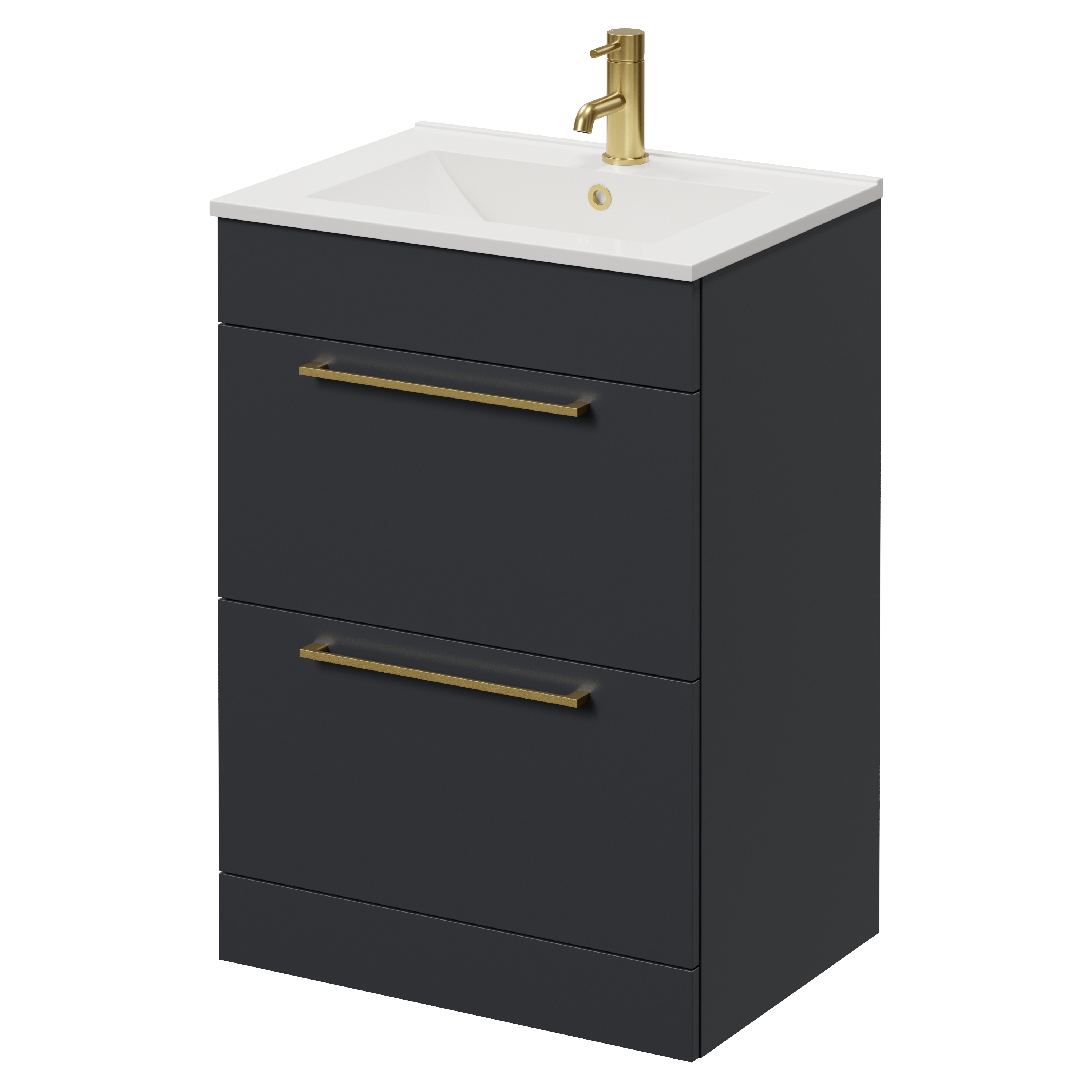 Napoli 460 2 Drawer Vanity Unit with Angel Basin