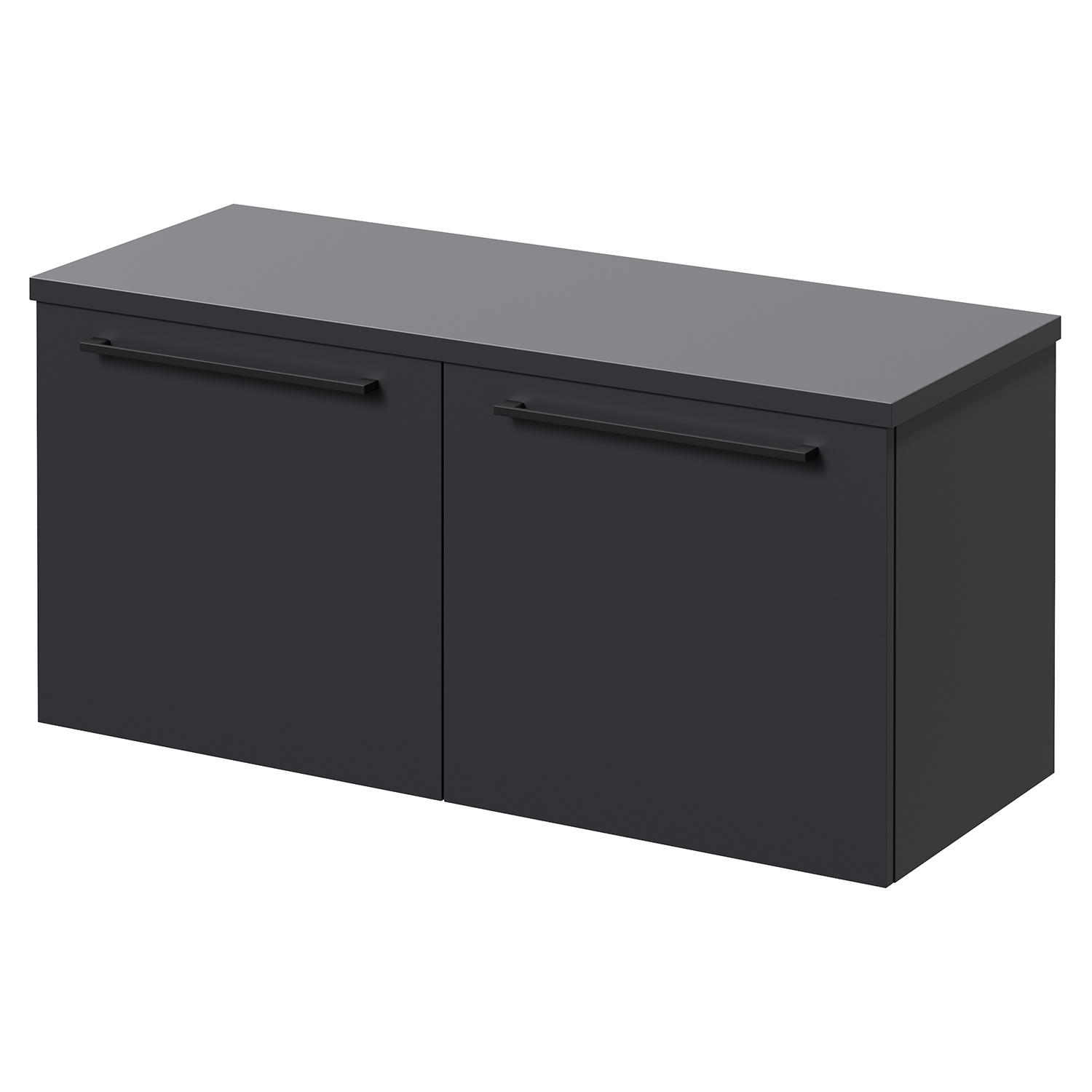 Napoli 390 Wall Mounted 2 Drawer Vanity Unit for Countertop Basins