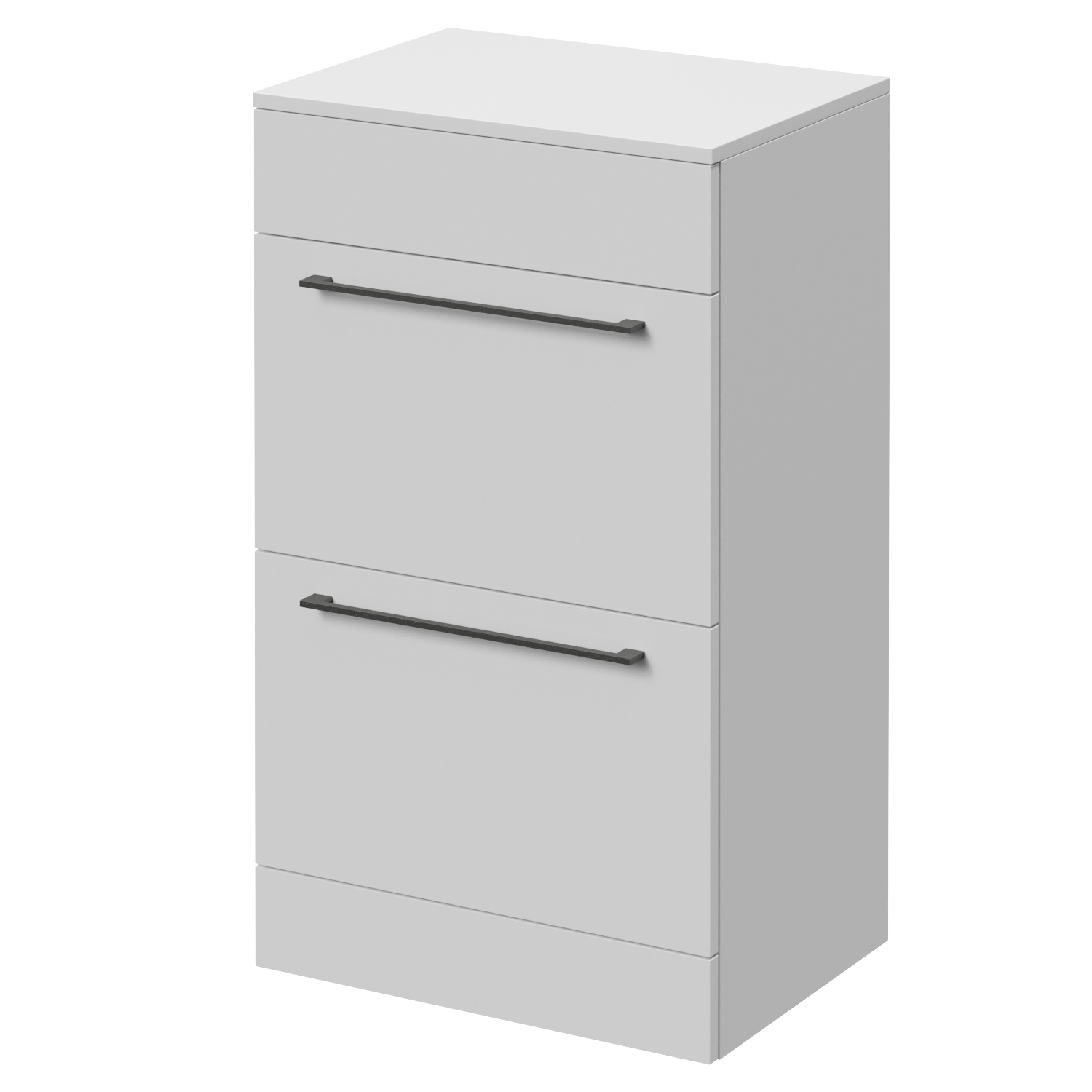 Napoli Gloss White 390 2 Drawer Vanity Unit For Countertop Basins | | Mdf | 500Mm
