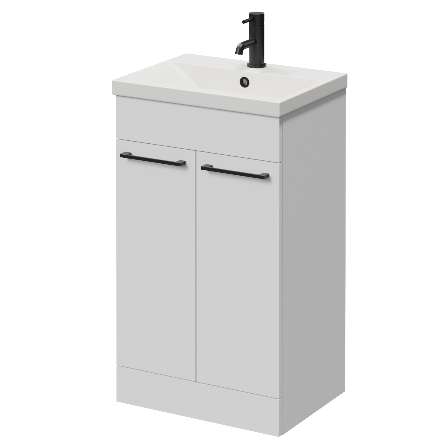 Napoli 390 2 Door Vanity Unit with Glide Basin