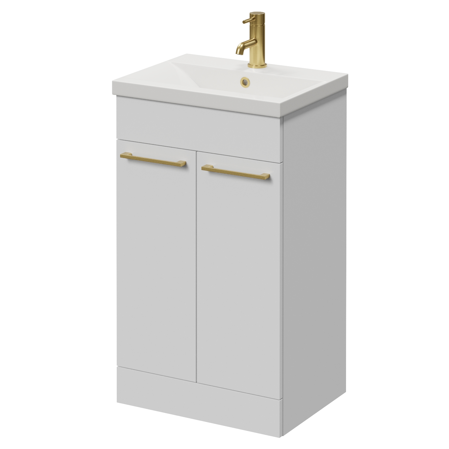 Napoli 390 2 Door Vanity Unit with Glide Basin