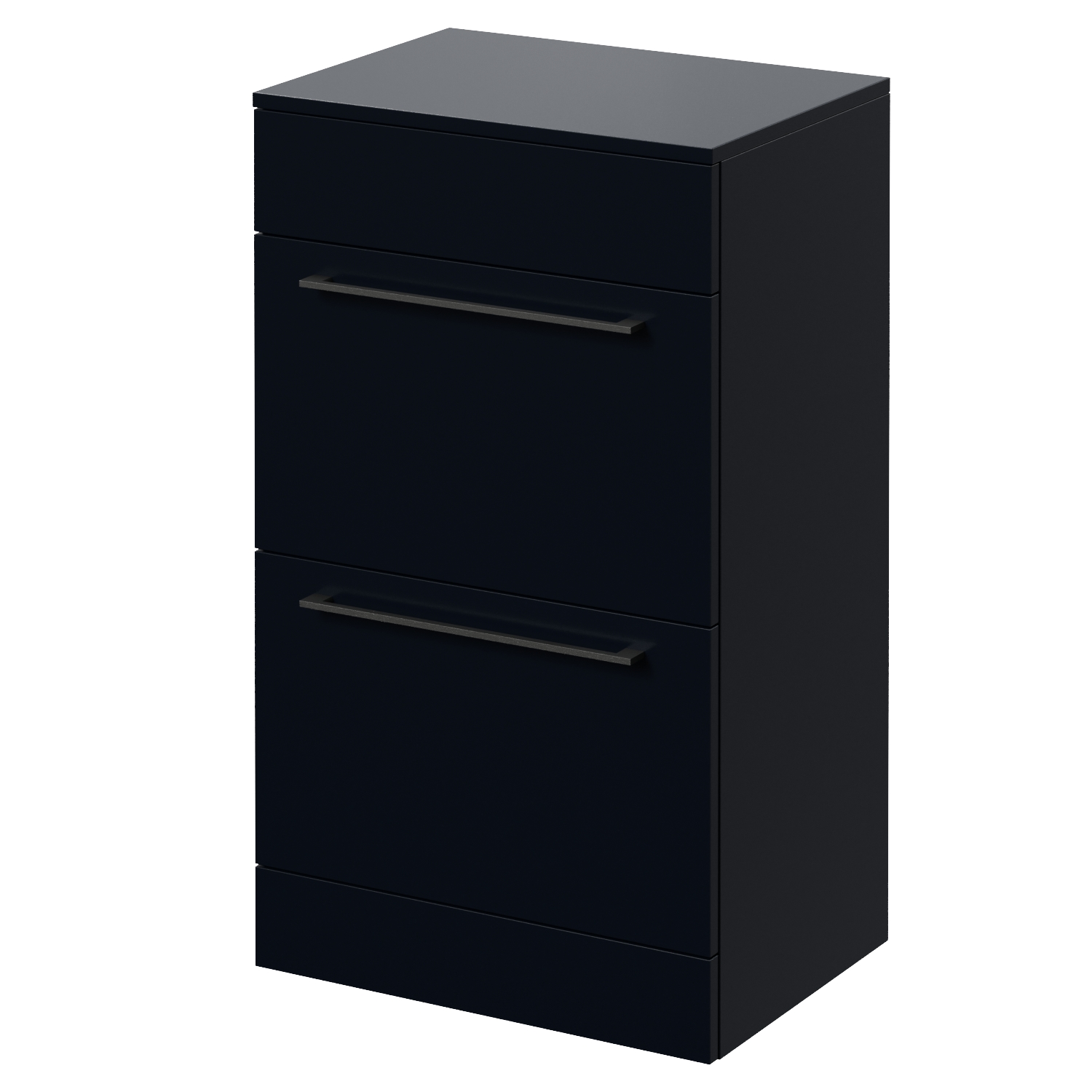Napoli Deep Blue 390 2 Drawer Vanity Unit For Countertop Basins | | Mdf | 500Mm