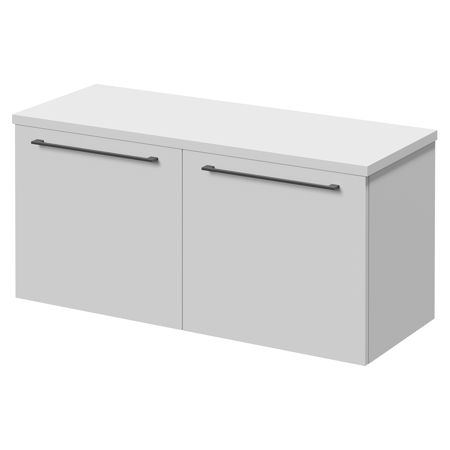 Napoli 390 Wall Mounted 2 Drawer Vanity Unit for Countertop Basins