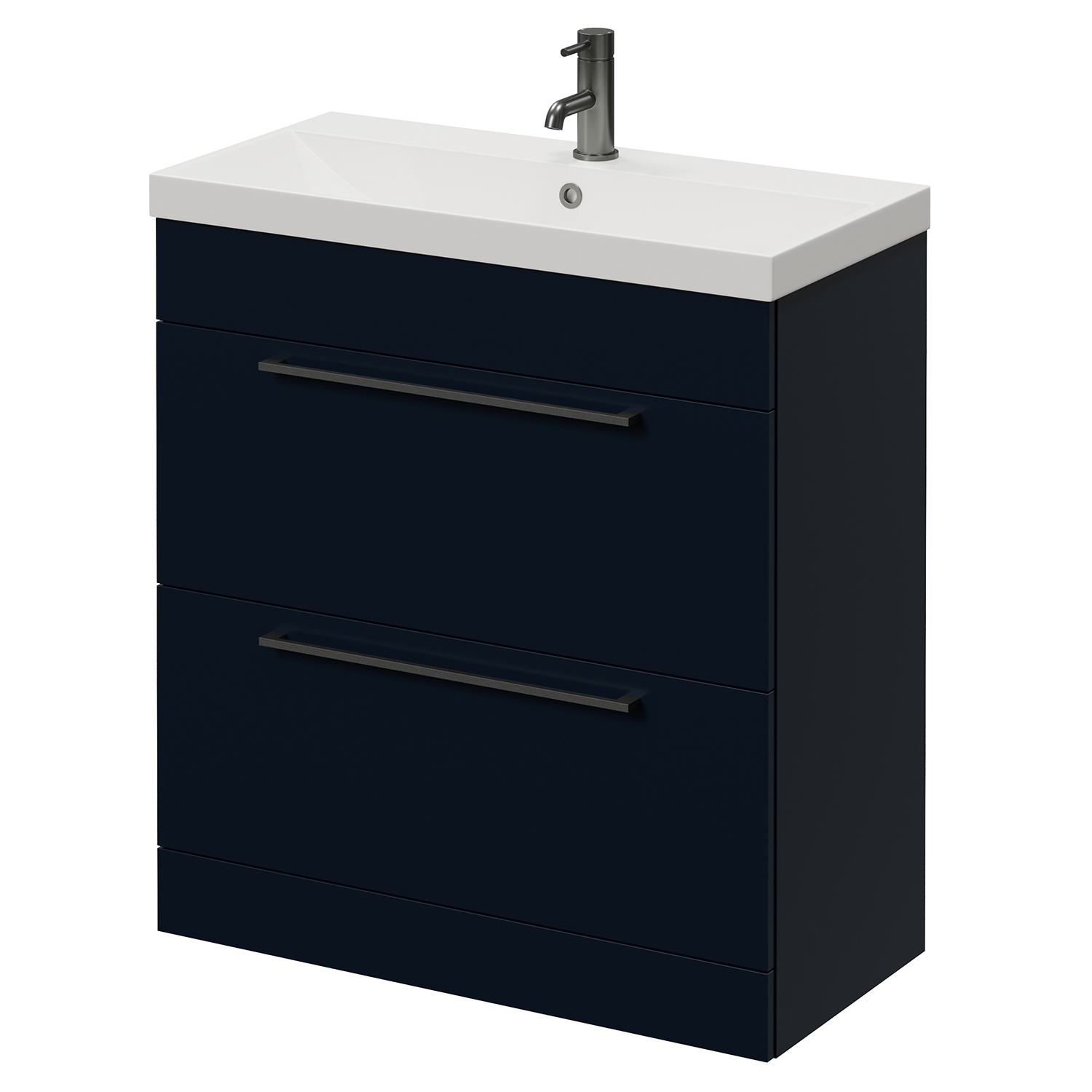 Napoli 390 2 Drawer Vanity Unit with Rimini Basin