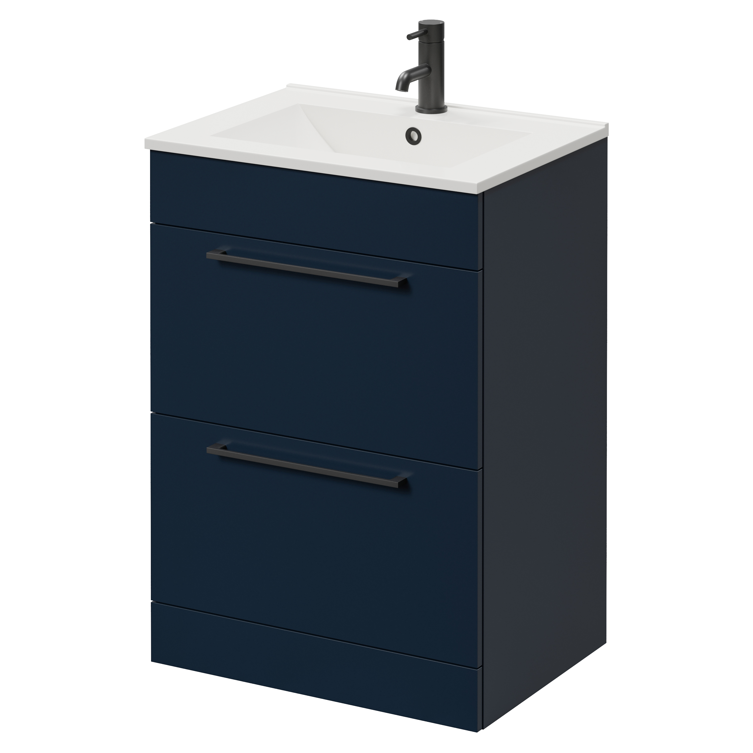 Napoli 460 2 Drawer Vanity Unit with Angel Basin