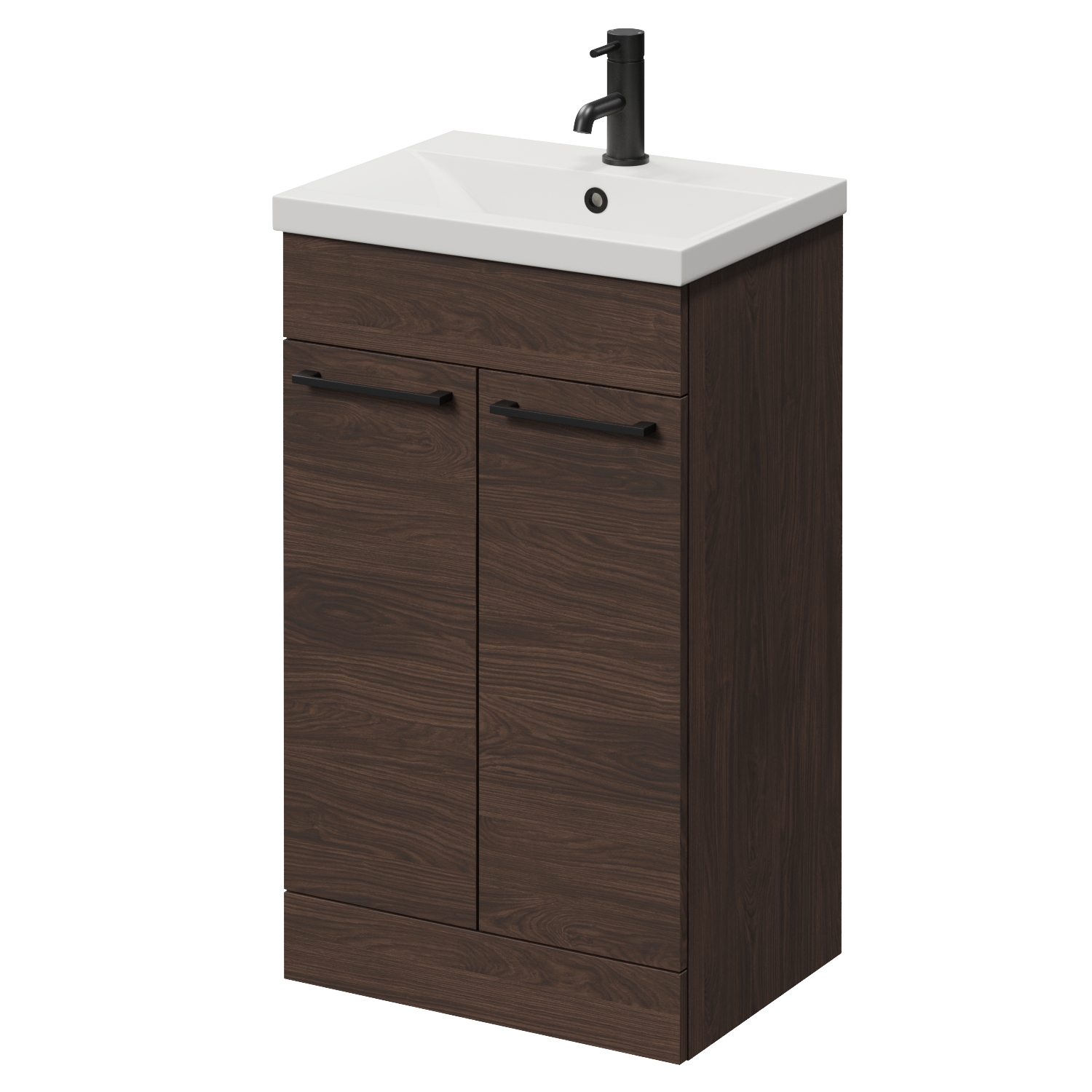 Napoli 390 2 Door Vanity Unit with Glide Basin