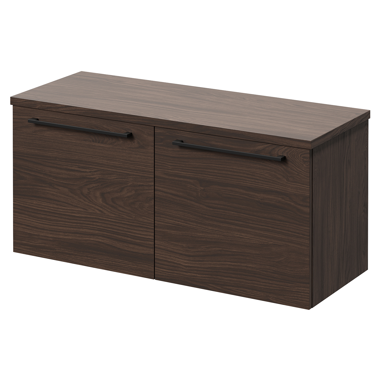 Napoli 390 Wall Mounted 2 Drawer Vanity Unit for Countertop Basins