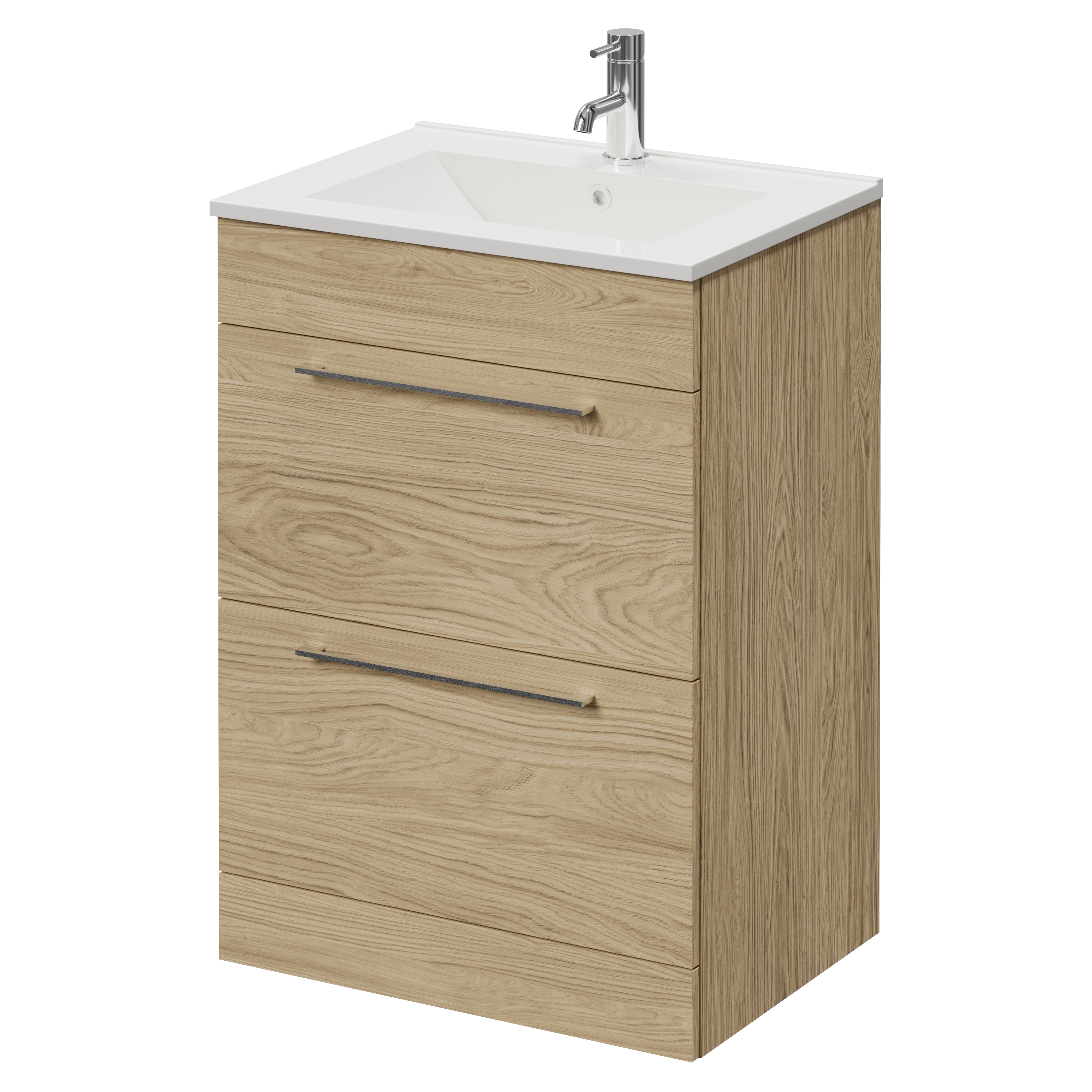 Napoli 460 2 Drawer Vanity Unit with Angel Basin