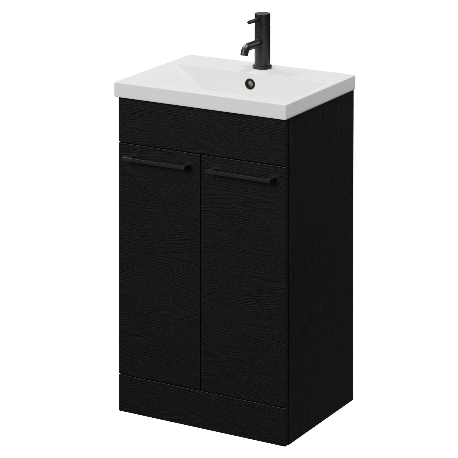 Napoli 390 2 Door Vanity Unit with Glide Basin