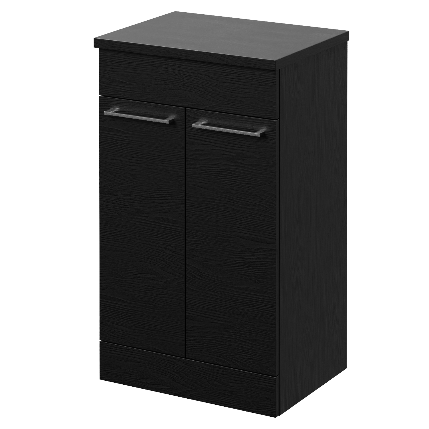 Napoli Nero Oak 390 2 Door Vanity Unit For Countertop Basins | | Mdf | 500Mm
