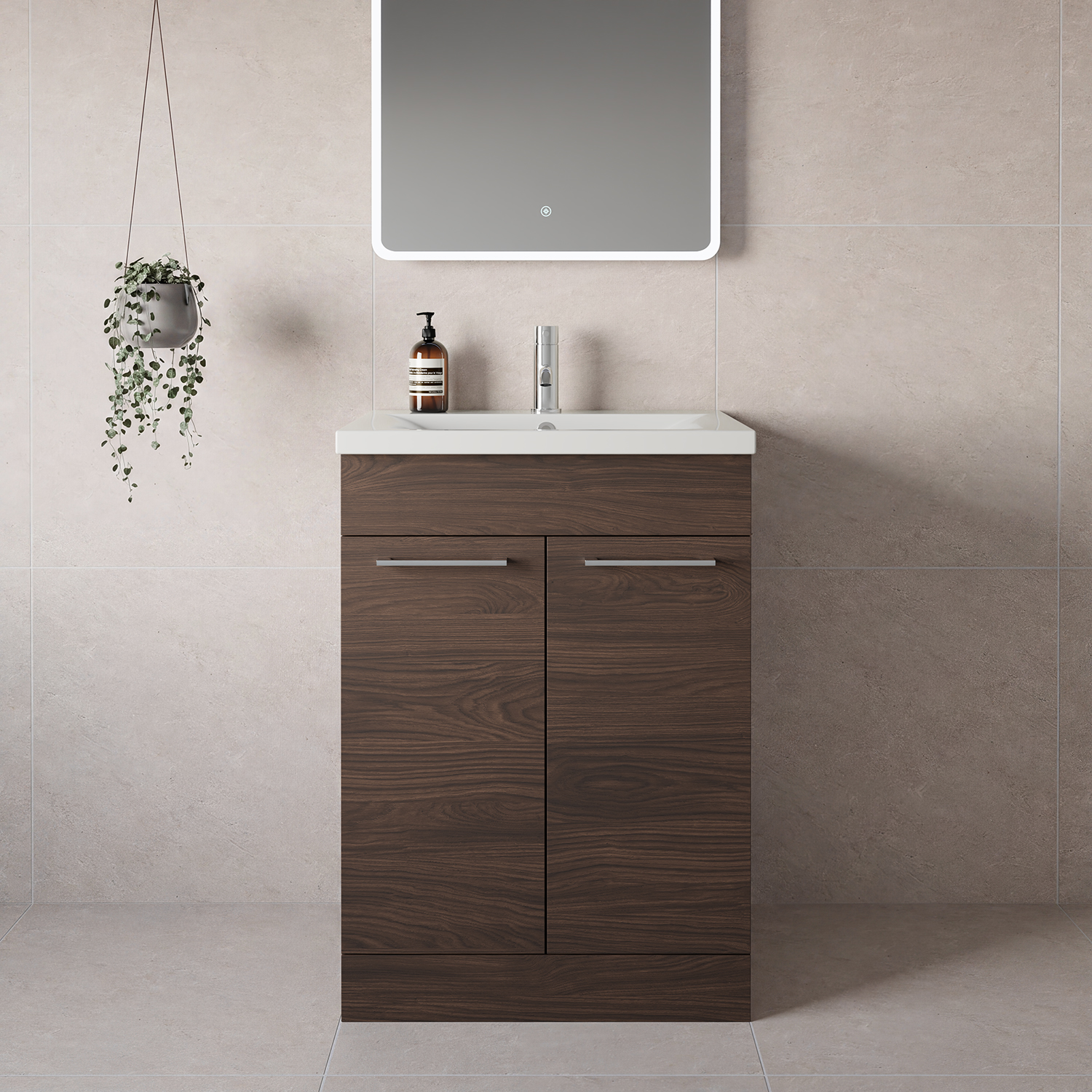 Napoli 460 2 Door Vanity Unit with Glide Basin
