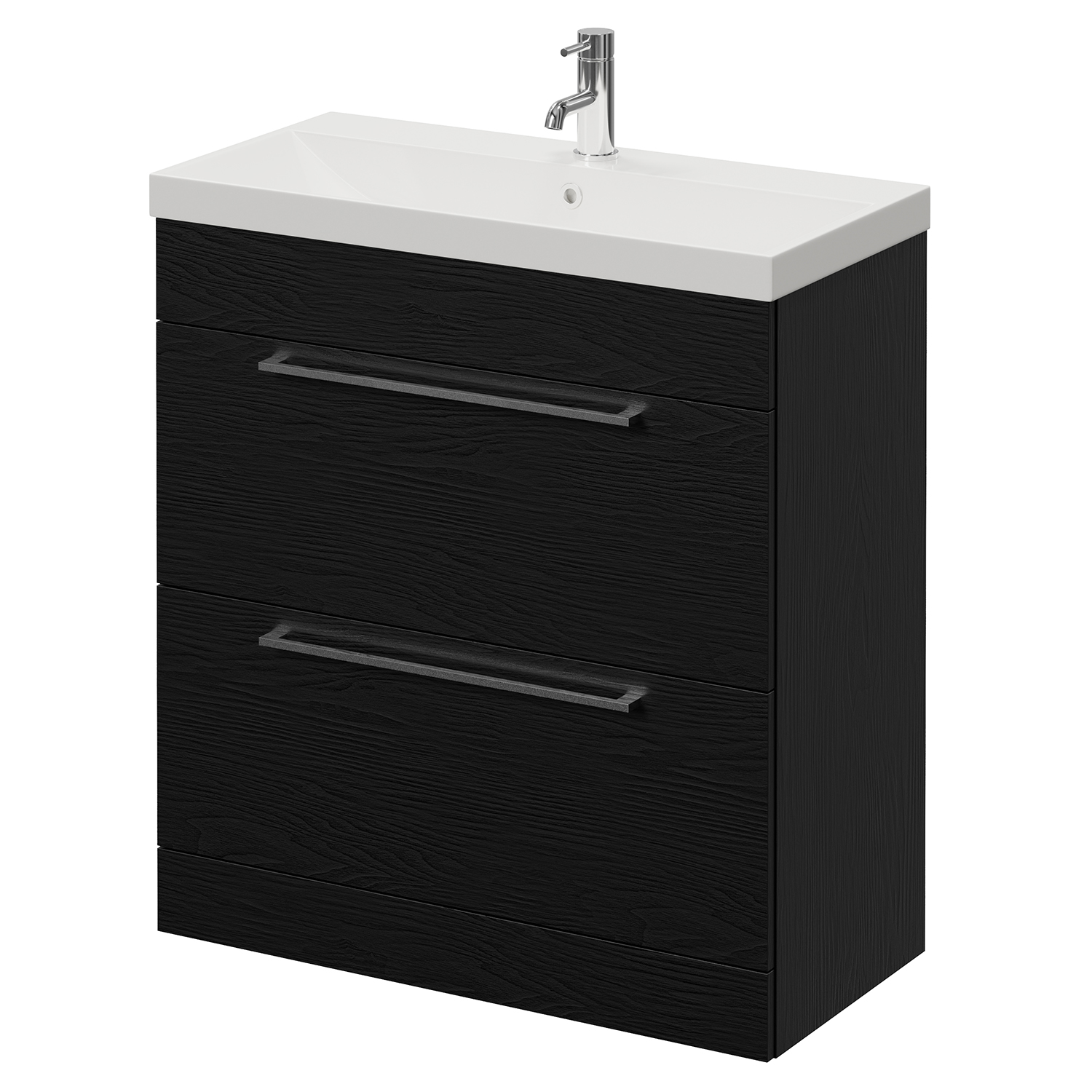 Napoli 390 2 Drawer Vanity Unit with Rimini Basin