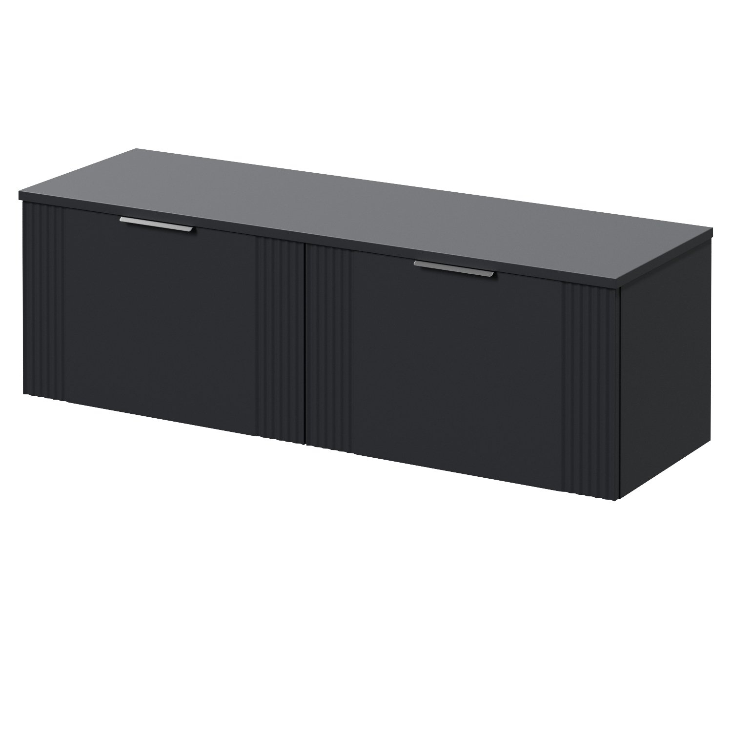 Avant Wall Mounted 2 Drawer Vanity Unit for Countertop Basins