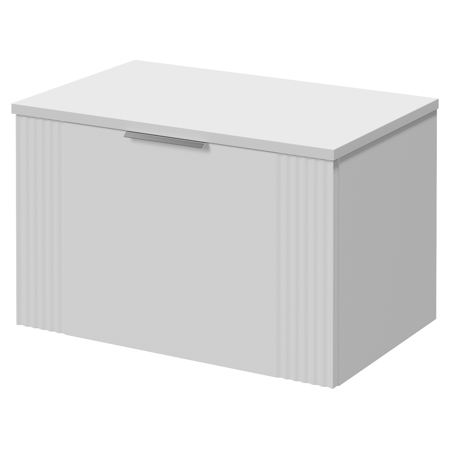 Avant Wall Mounted Single Drawer Vanity Unit for Countertop Basins