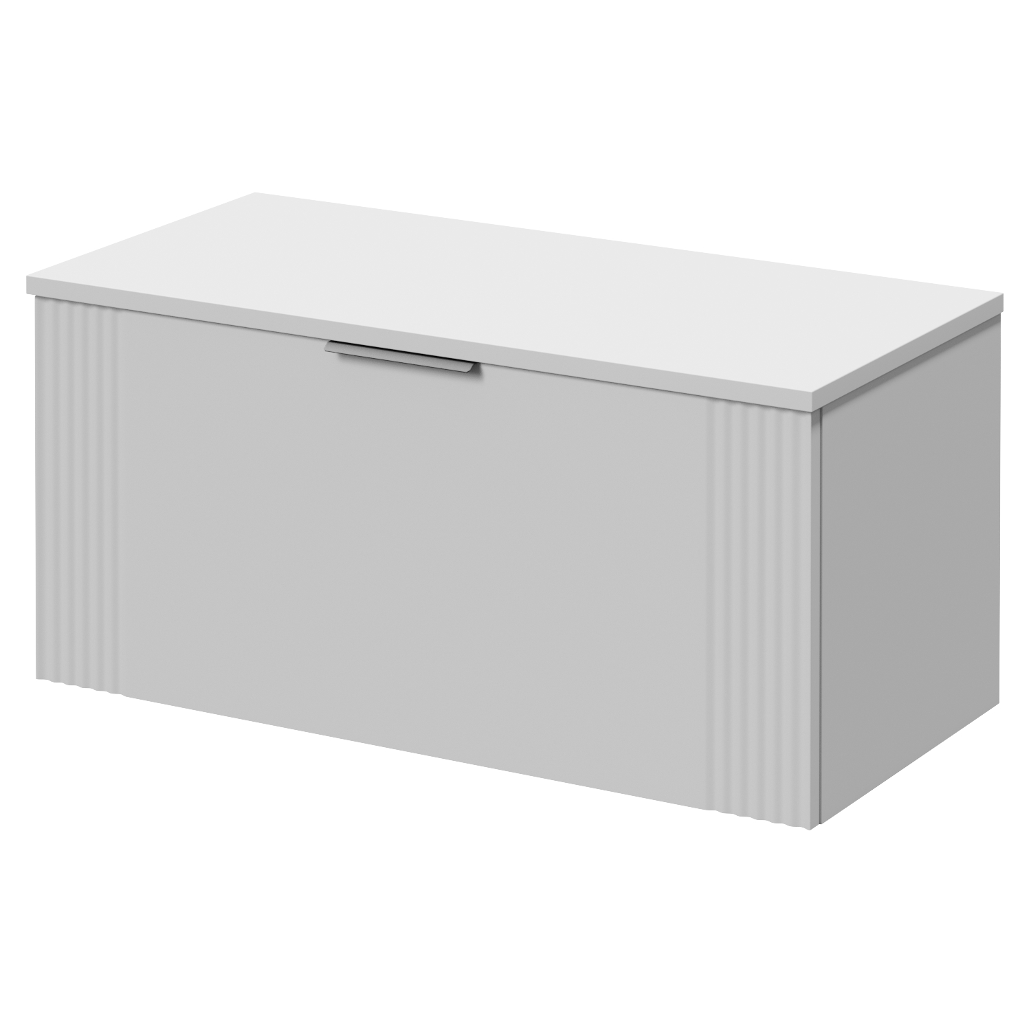 Avant Wall Mounted Single Drawer Vanity Unit for Countertop Basins