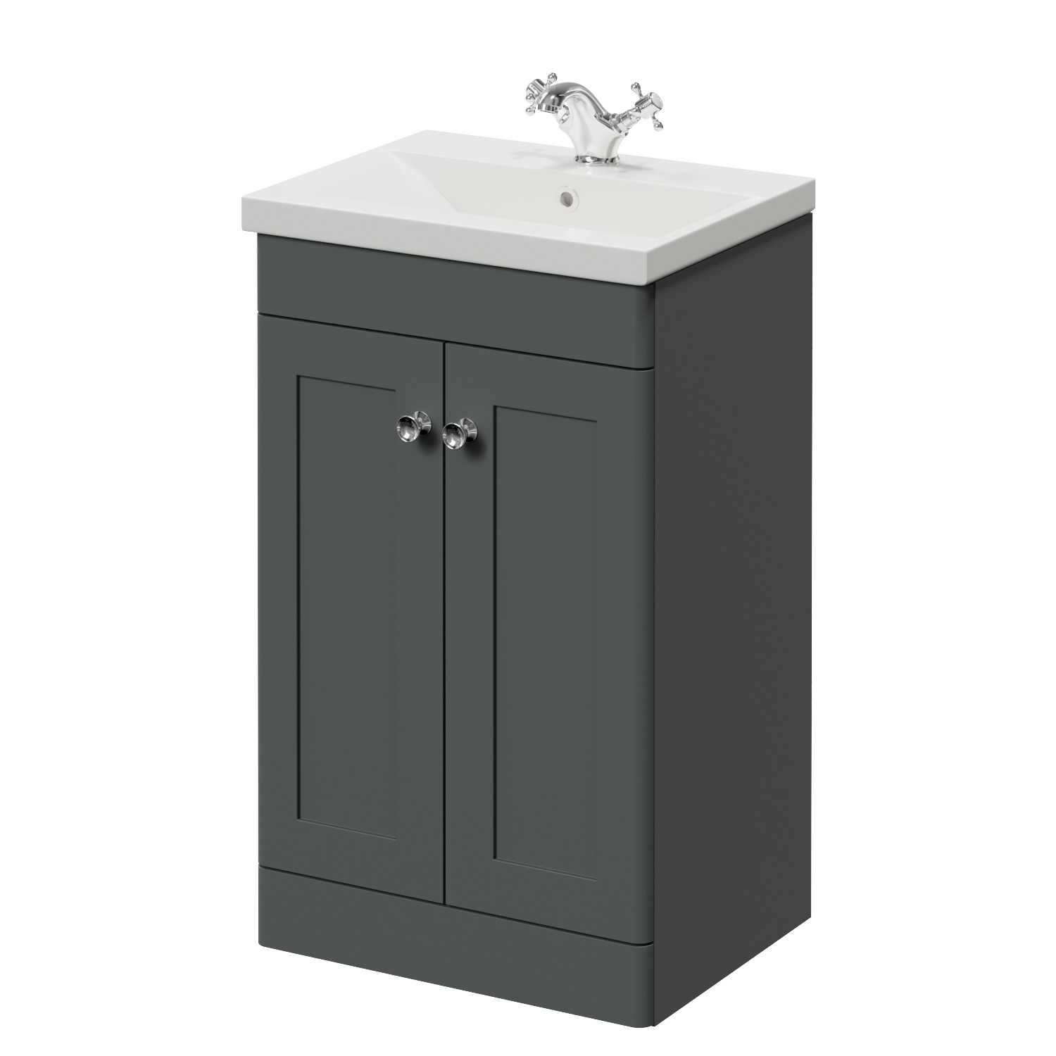 Danbury 2 Door Vanity Unit with Glide Basin