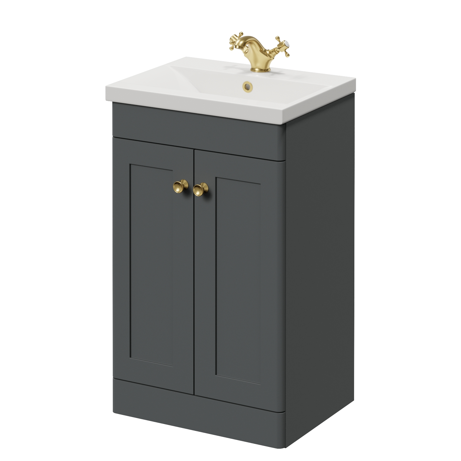 Danbury 2 Door Vanity Unit with Glide Basin