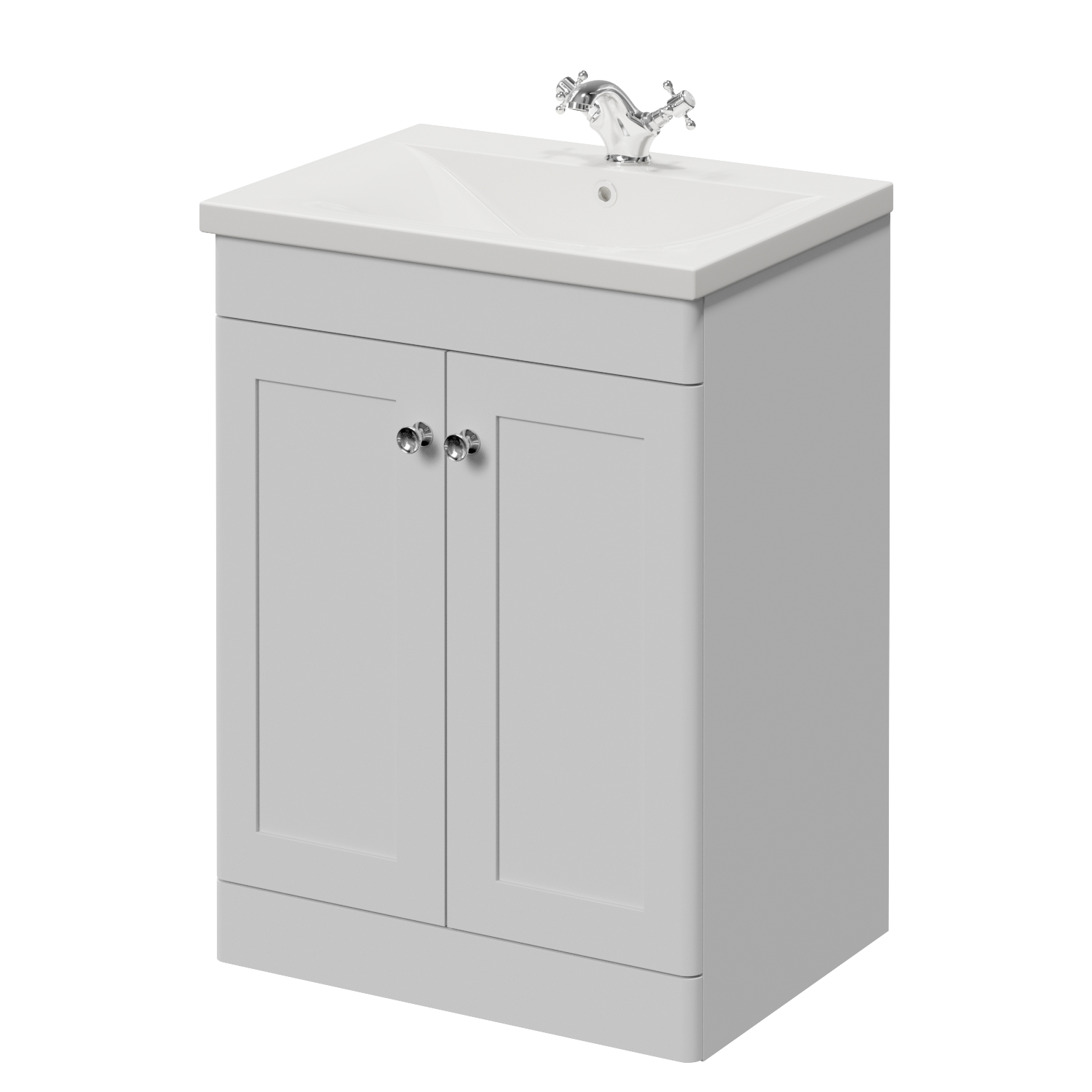 Danbury 2 Door Vanity Unit with Glide Basin