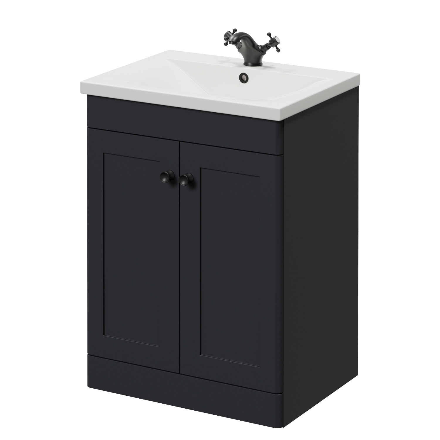 Danbury 2 Door Vanity Unit with Glide Basin