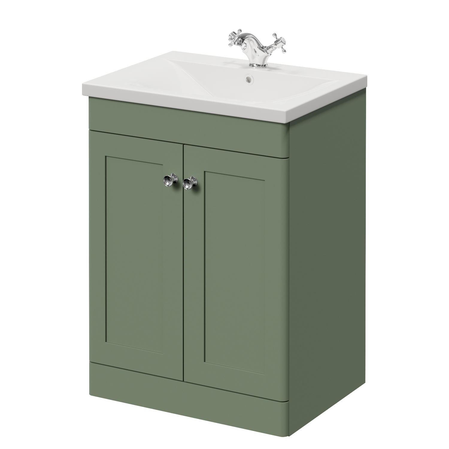 Danbury 2 Door Vanity Unit with Glide Basin
