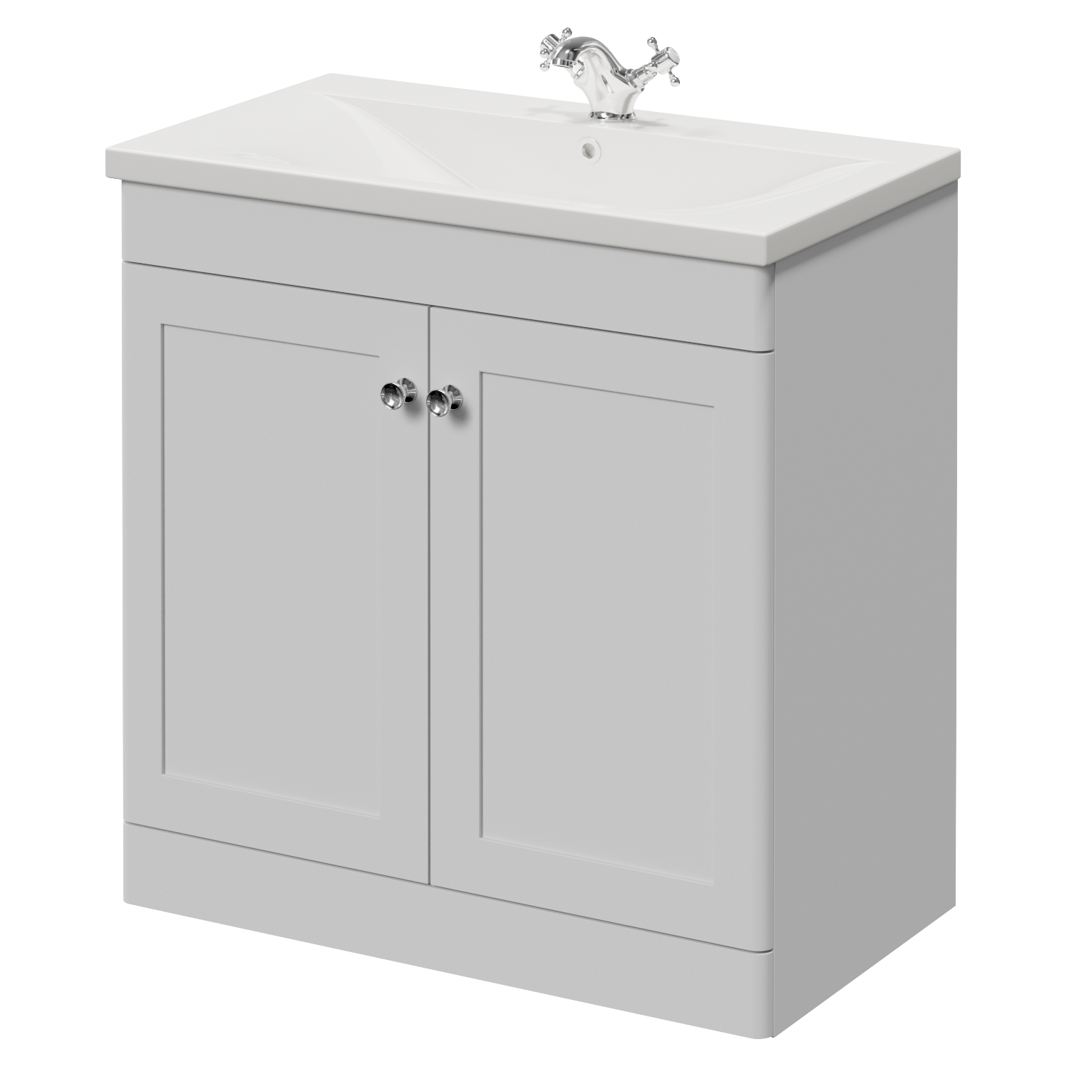 Danbury 2 Door Vanity Unit with Glide Basin