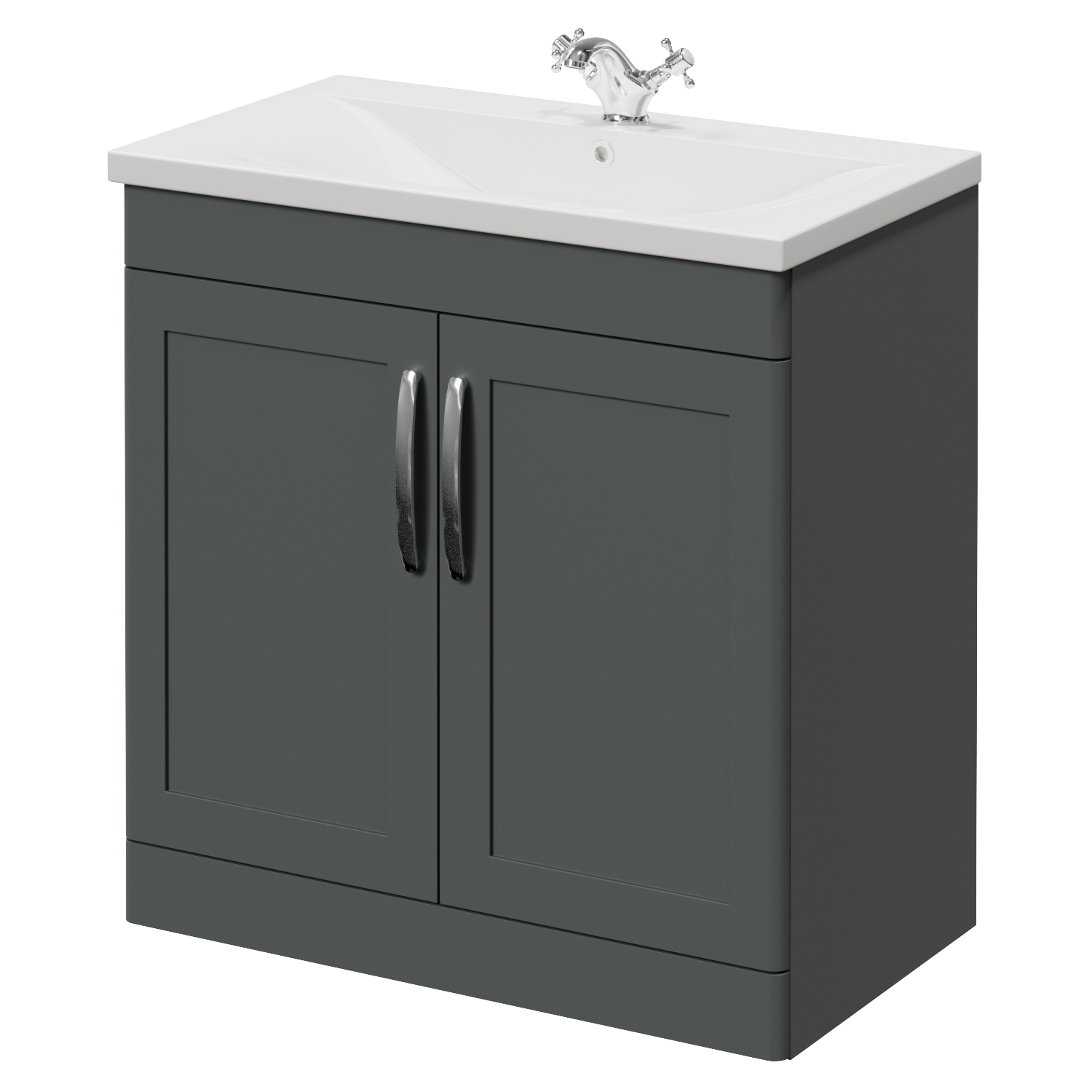 Danbury 2 Door Vanity Unit with Glide Basin