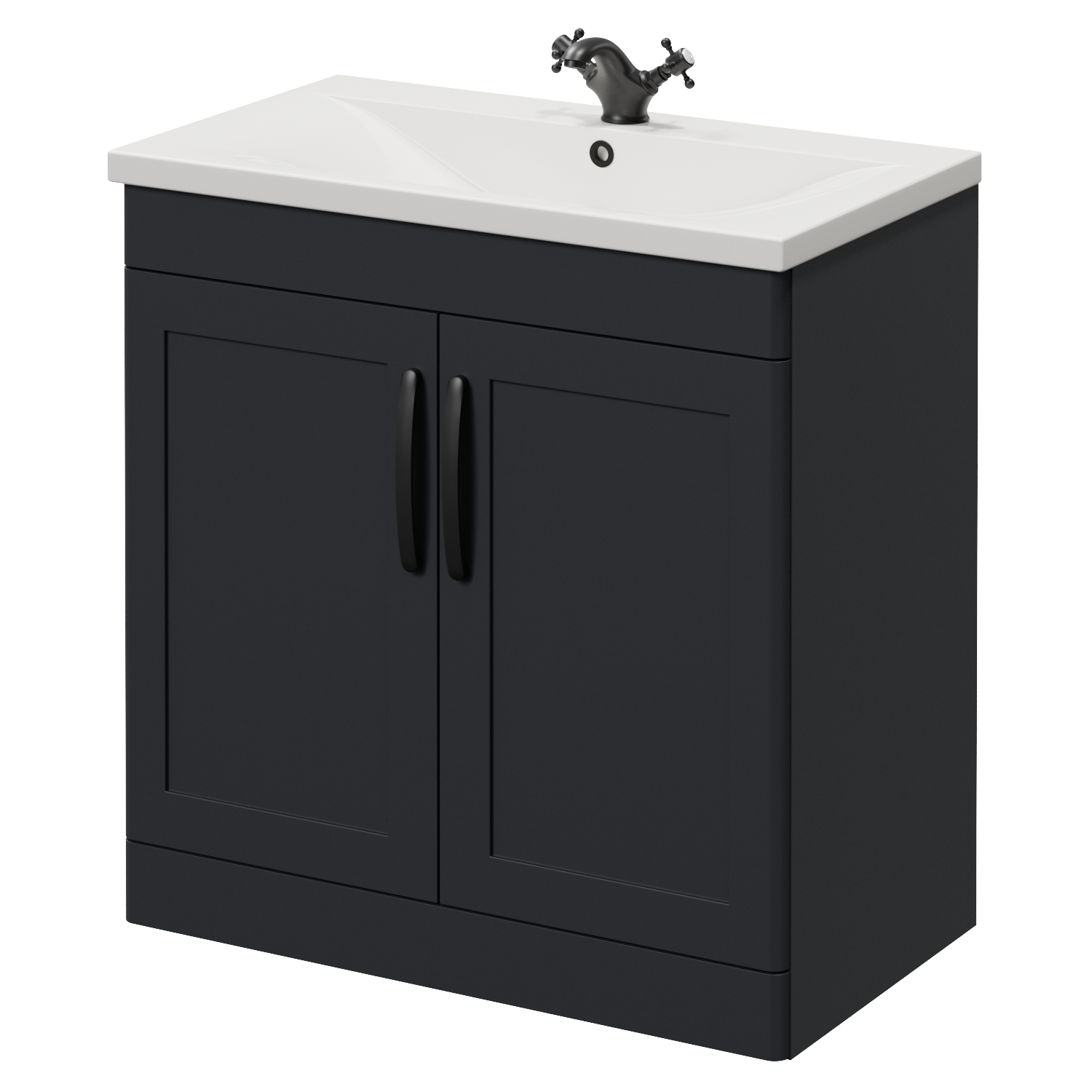 Danbury 2 Door Vanity Unit with Glide Basin