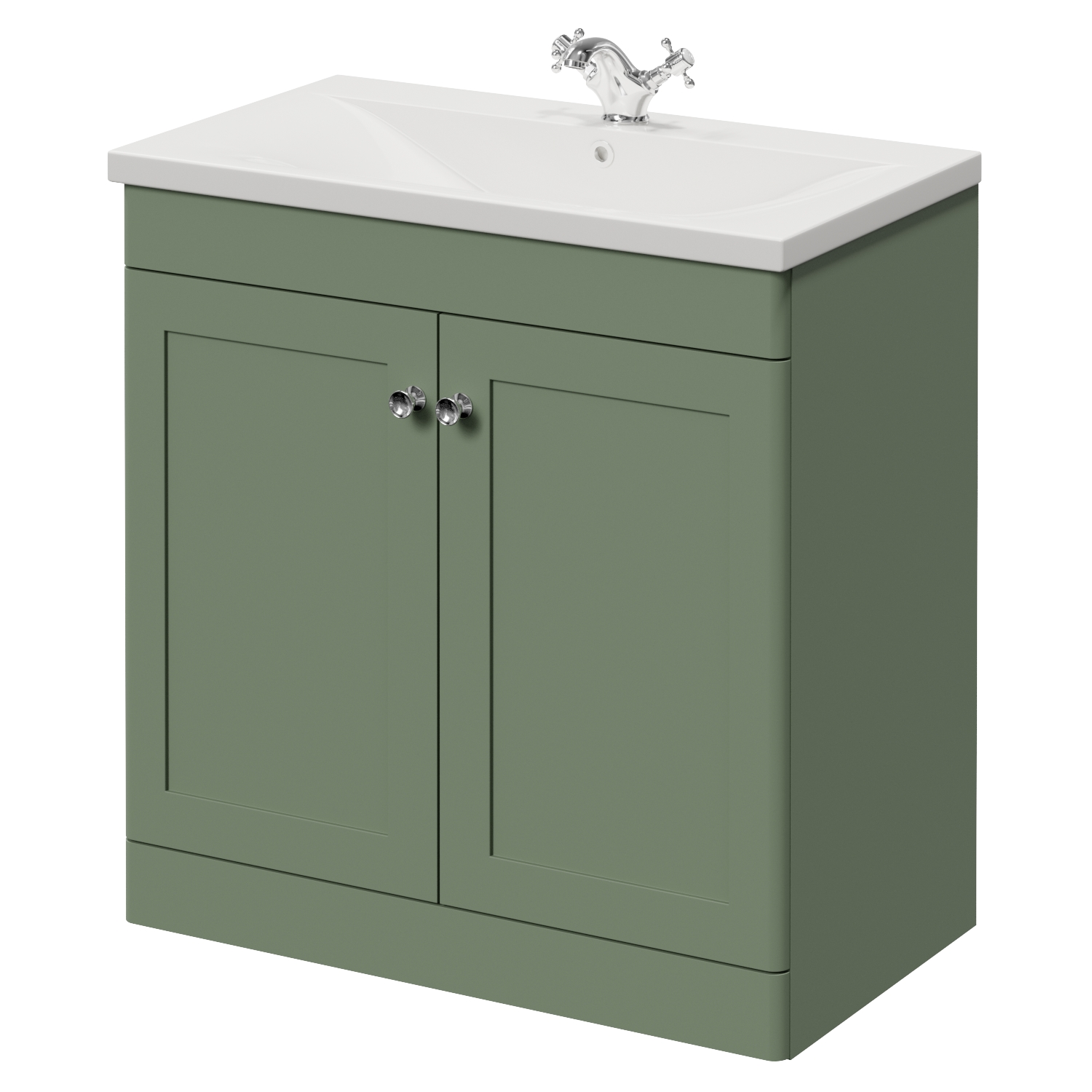 Danbury 2 Door Vanity Unit with Glide Basin